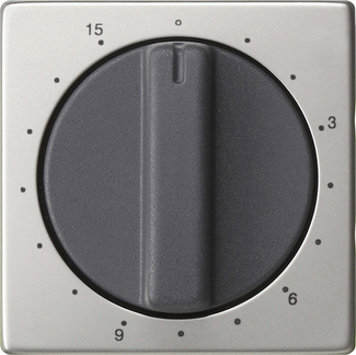 Накладка таймеру 15 хв System 55, сталь