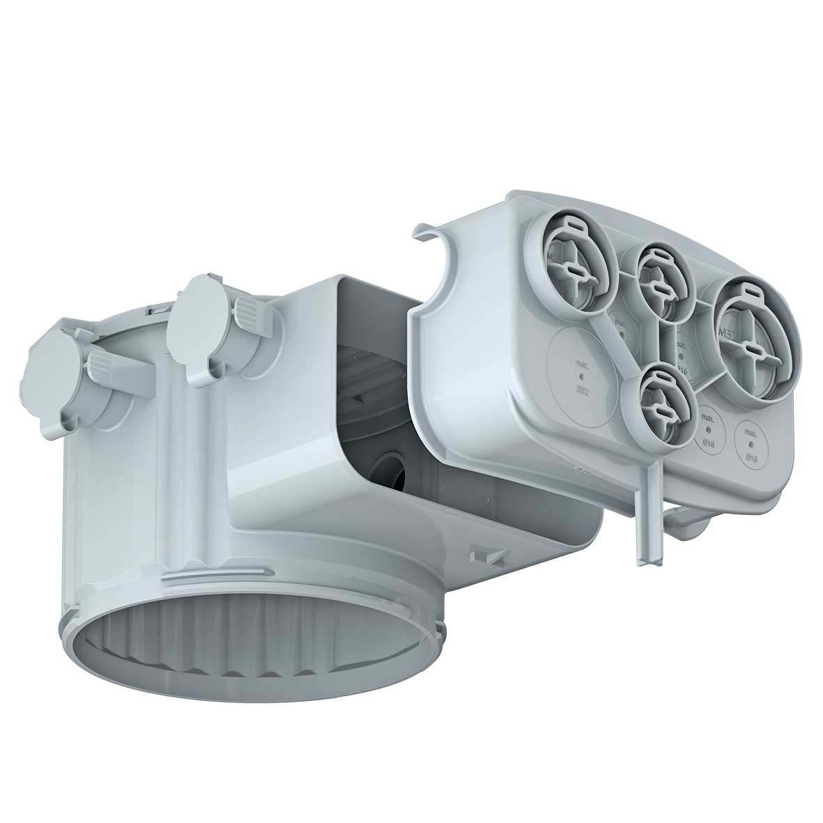 1281-15 1281-15 HaloX® 100 Multirohreinführung - Зображення 1