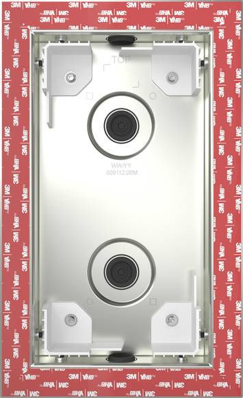 Корпус 2-м для плаского монтажу System106