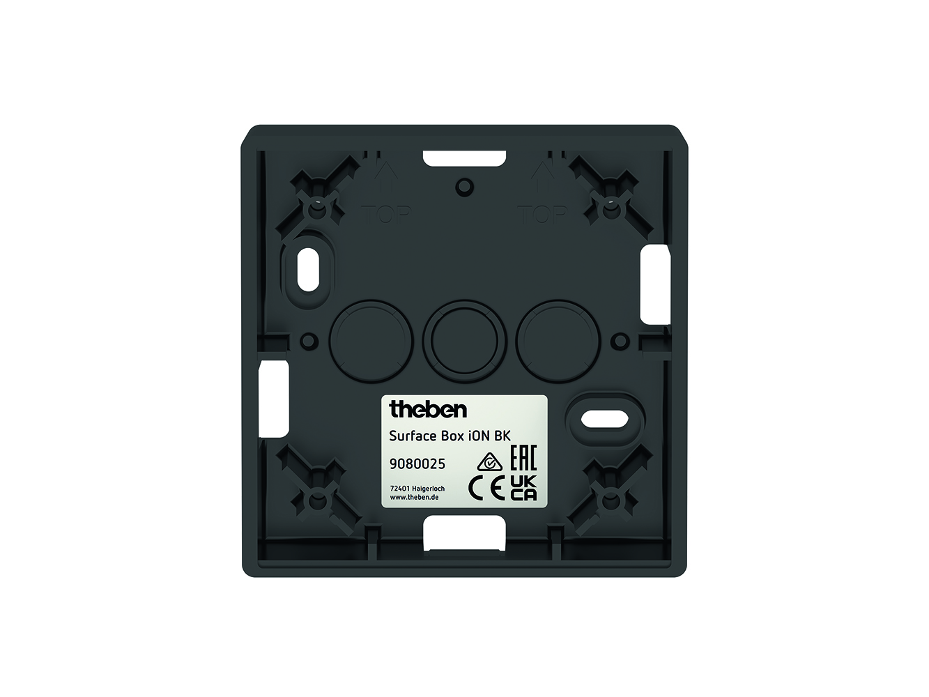 9080025 9080025 Surface box iON BK - Зображення 1