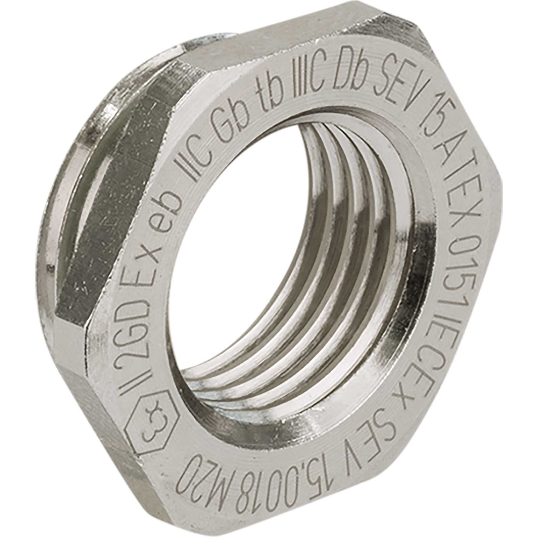 EX3500.25.20 EX3500.16.12 Reduktion Messing Pg16 - M12x1.5 - Зображення 1