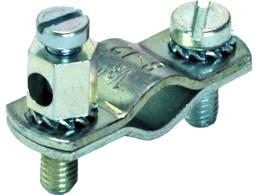 1010 1010 Earthing strap clamp for pipe diameter 8 -12mm (1/8