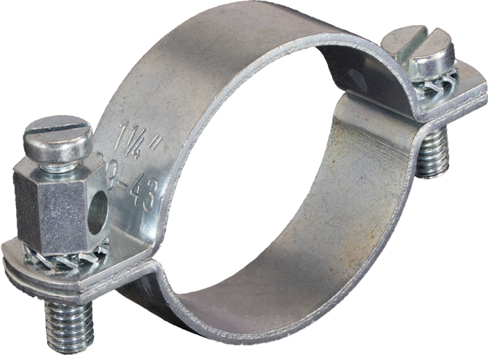 1016 1016 Earthing strap clamp for pipe diameter 1 1/4