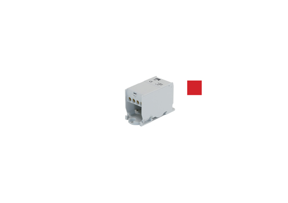 38812R 38812R Distribution block 1 pole red 175A 13 connections - Зображення 1