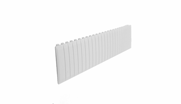 BA240G BA240G Blind cover grey unperforated 240mm 13 module width - Зображення 1