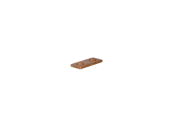 CB95-2 CB95-2 Bare copper connection for 2 stud terminals 70 / 95sqmm - Зображення 1