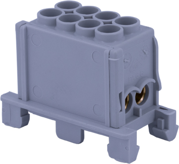 KS251 HLAK 1 pole up to 25sqmm grey 4 connections
