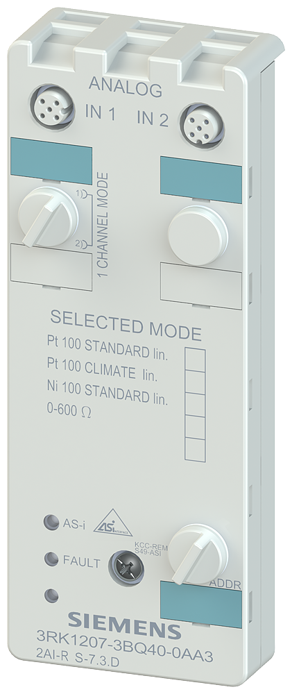 6AG1207-3BQ40-7AA3 SIPLUS AS-Interface 2AI, IP67