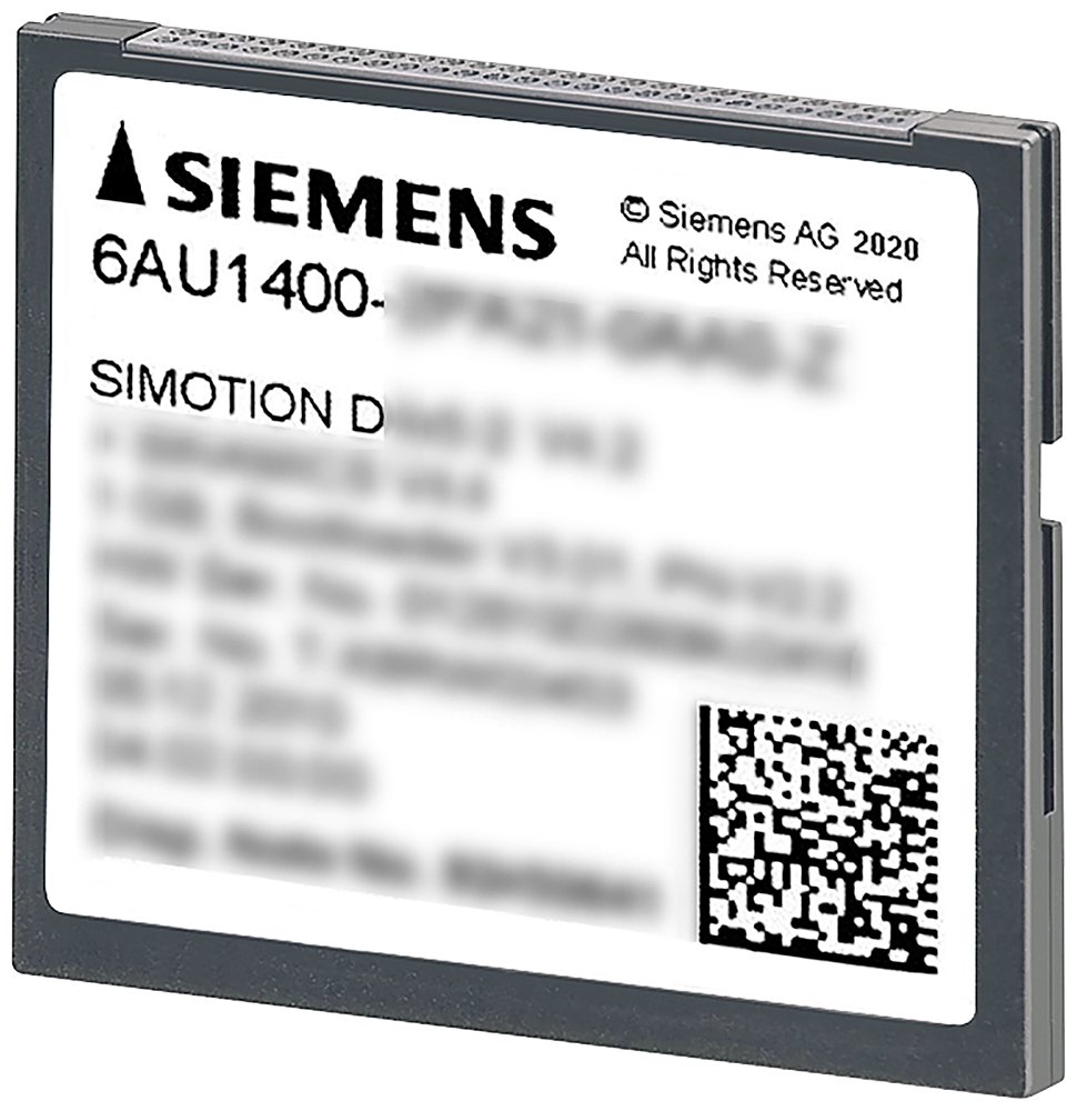 p_d211_xx_711p 6AU1400-1QA20-0AA0 SIMOTION D, CF CARD 2 GB for D410-2 - Зображення 1