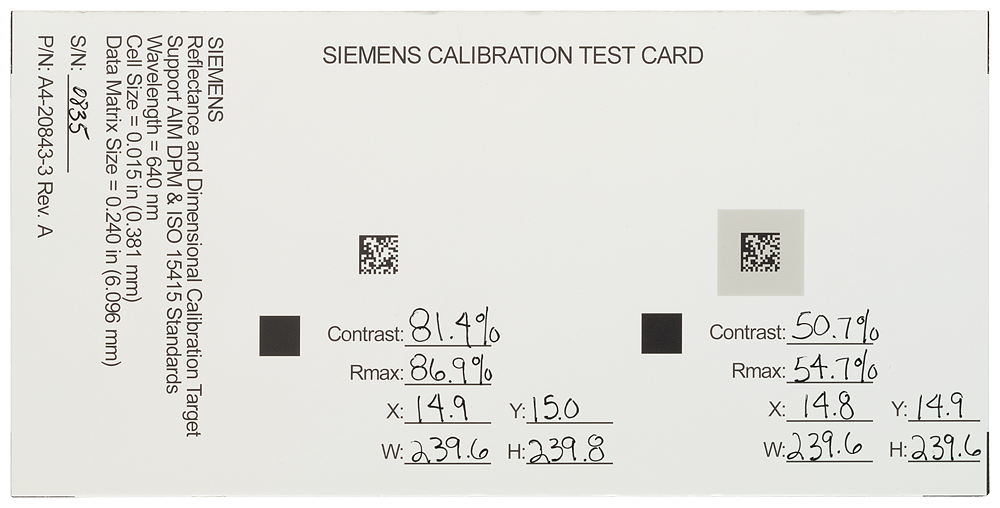 p_fs1_xx_13p 6GF3440-8CE Calibration plate for VERI-GENIUS - Зображення 1
