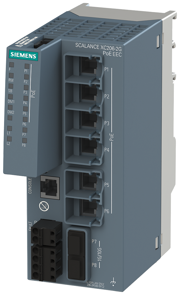 p_ik1_xx_318p 6GK5206-2RS00-5FC2 SCALANCE XC206-2G PoE EEC (DC 54 V) - Зображення 1