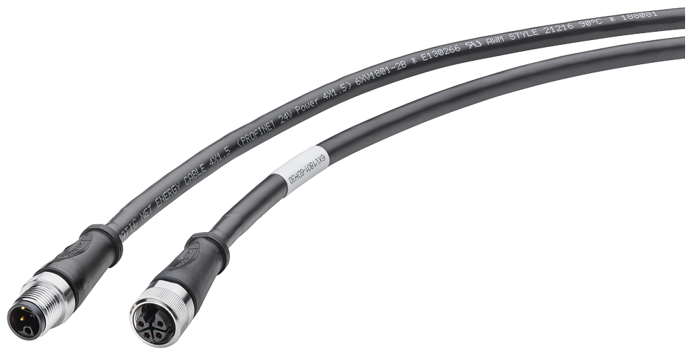 p_ik1_xx_3928p 6XV1801-6DE50 Power Connecting Cable 0,5 m, L-... - Зображення 1