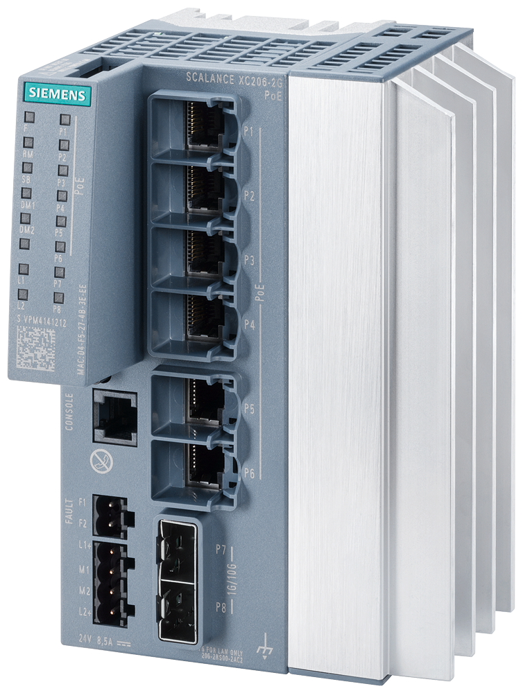 p_ik1_xx_3993p 6GK5206-2RS00-2AC2 SCALANCE XC206-2G PoE - Зображення 1