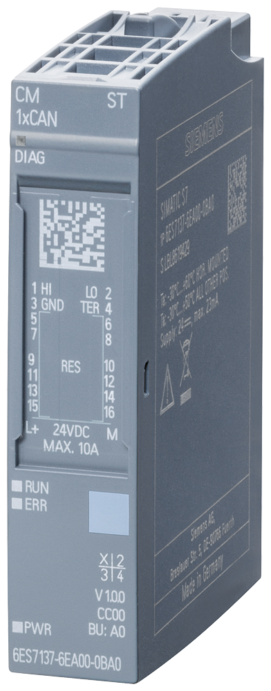 6AG2137-6EA00-2BA0 SIPLUS ET 200SP CM CAN RAIL