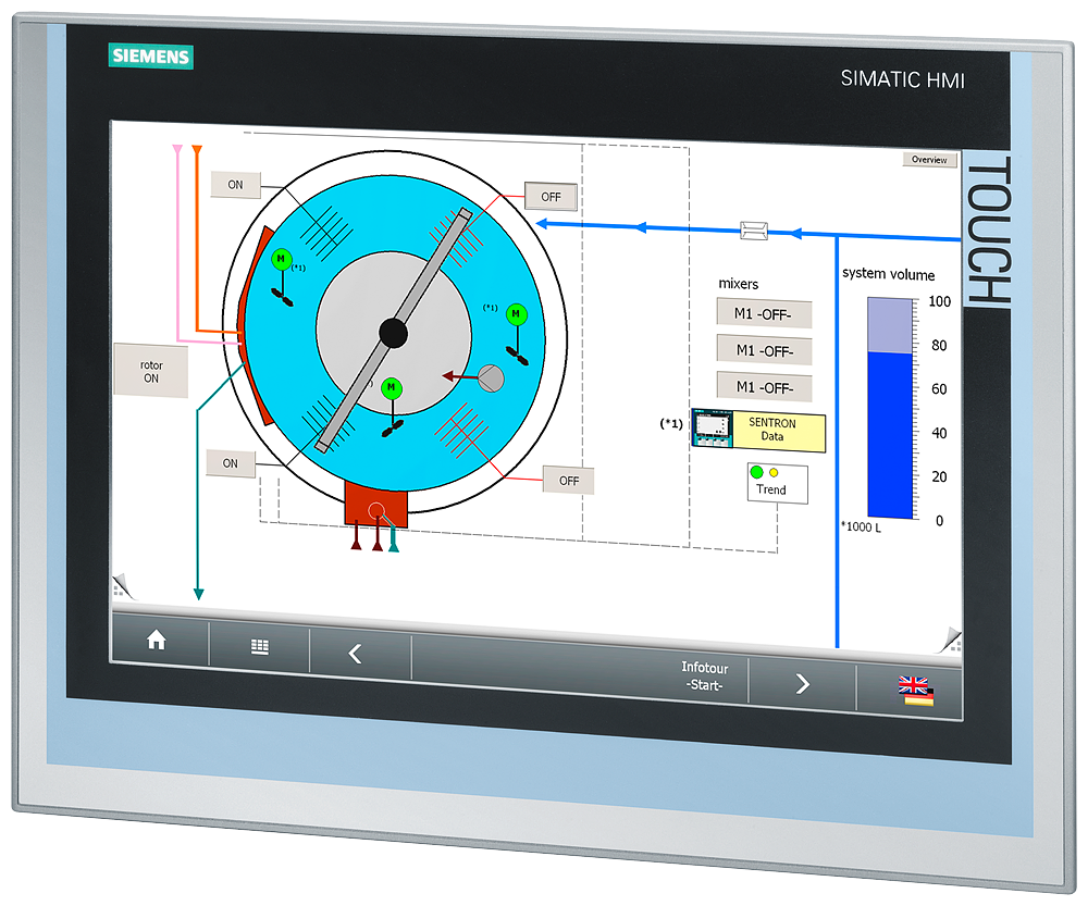 p_st8_xx_187p 6AV6646-7BA00-0AA0 SIMATIC HMI IWP1500MT - Зображення 1