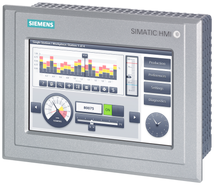 6AG2124-0GC13-1AX0 SIPLUS HMI TP700 OUTDOOR T1 RAIL
