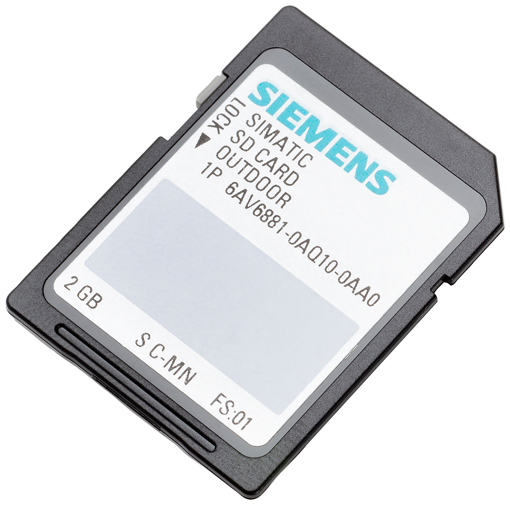 p_st8_xx_3586p 6AV6881-0AQ10-0AA0 SIMATIC SD outdoor card 2 GB - Зображення 1