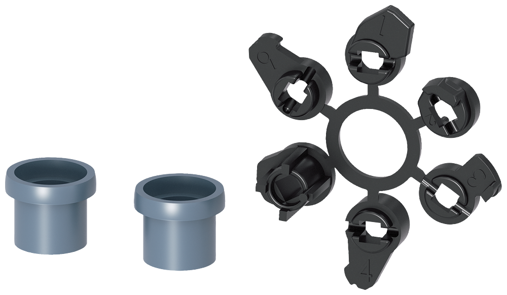 G_I202_XX_22980P 3VA9980-0LF20 ADAPTER CYLINDERLOCK RHO - Зображення 1