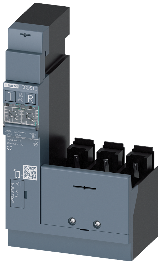 G_I202_XX_24397P 3VA9113-0RS20 RES. CURR. DEV. RCD510 3P I=160A... - Зображення 1