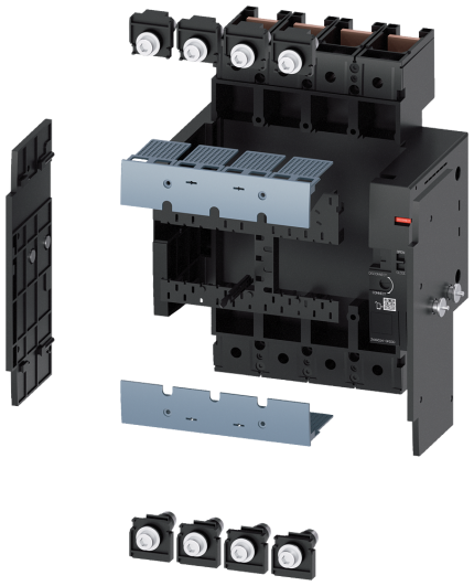 3VA9324-0KD00 DRAW-OUT UNIT, COMPLETE KIT /4P