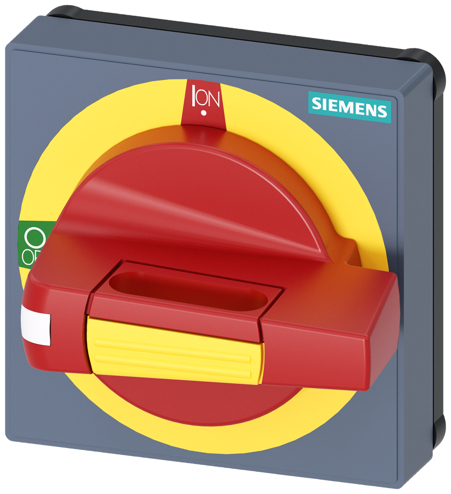 G_I202_XX_29640P 8UD1771-2AF05 HANDLE WITH MASKING PLATE, E-STOP - Зображення 1
