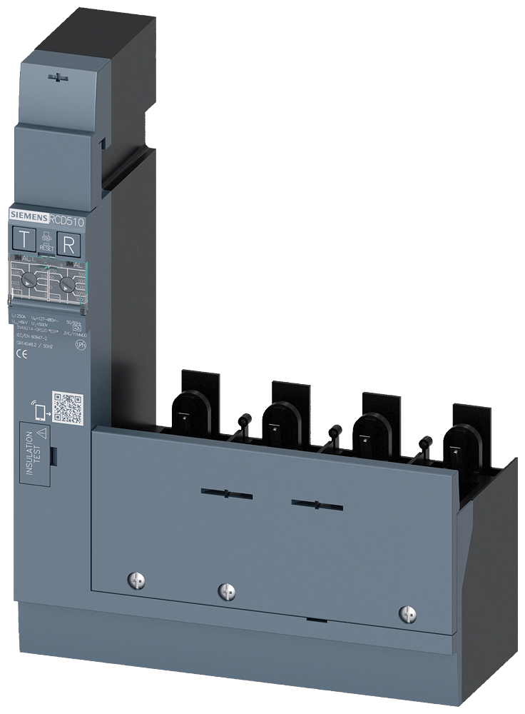 G_I202_XX_29898P 3VA9214-0RS20 RCD-MODULE RCD510 4P I=250A U=12... - Зображення 1
