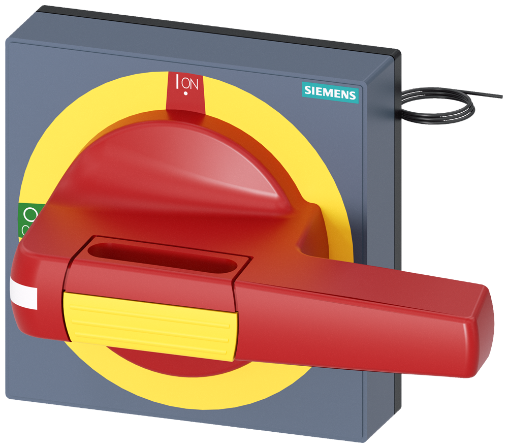 G_I202_XX_32697P 8UD1841-2CD05 HANDLE WITH MASKING PLATE, E-STOP - Зображення 1