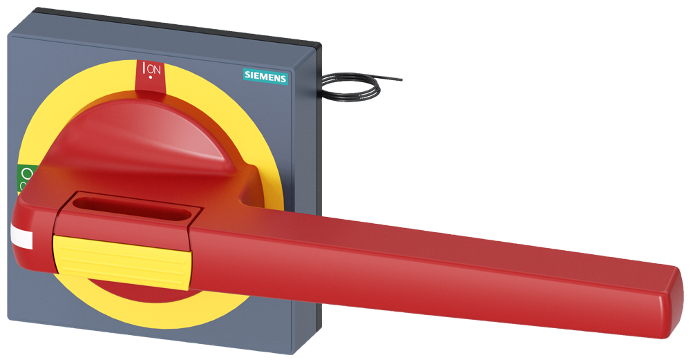 G_I202_XX_32703P 8UD1861-4CD05 HANDLE WITH MASKING PLATE, E-STOP - Зображення 1