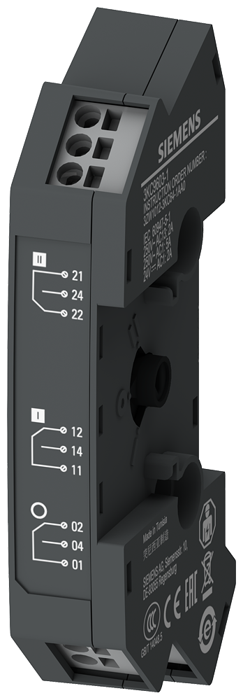 3KC9603-1 AUXILIARY SWITCH 3KC3 3KC6 40-160A