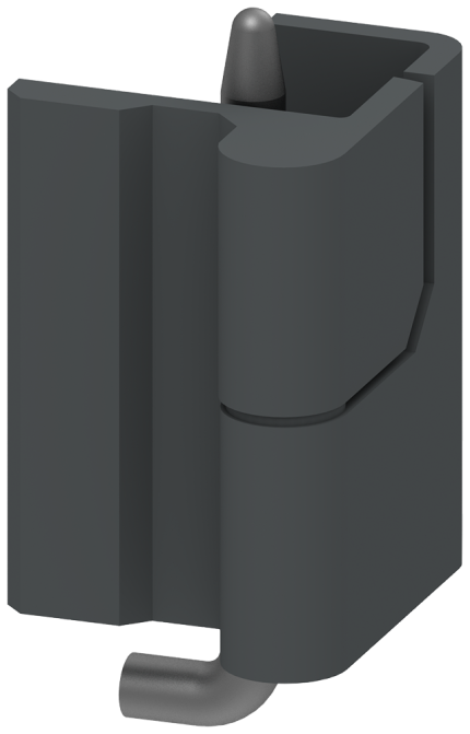 8MF1000-2VW  set of hinges, for right-hand hinge