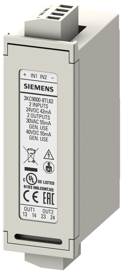 3KC9000-8TL62 ATC6 EXPANSION MODULE 2DI / 2DO,...