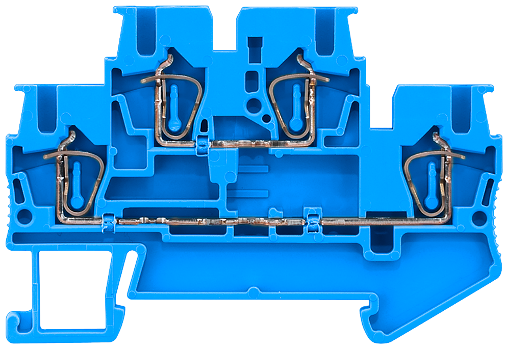G_I202_XX_45290P 8WH2020-0AF01 2-TIER TERM. 2.5 MM2, BLUE - Зображення 1