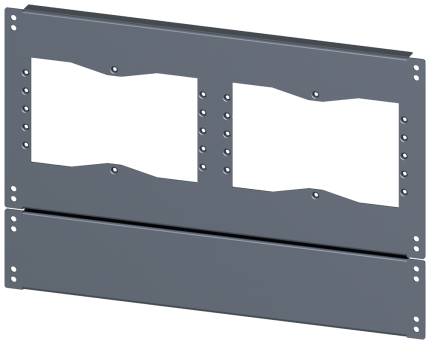 8MF1065-2UB52-0 base, with cut-outs for flanges
