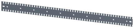 8MF1000-2HC13-0  mounting rail, serrated