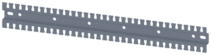 8MF1060-2HC03-0 mounting rail, serrated, U-Form