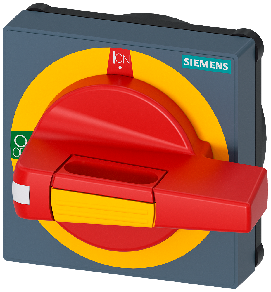 G_I202_XX_55475P 8UD1771-2CD05 HANDLE WITH MASKING PLATE, E-STOP - Зображення 1