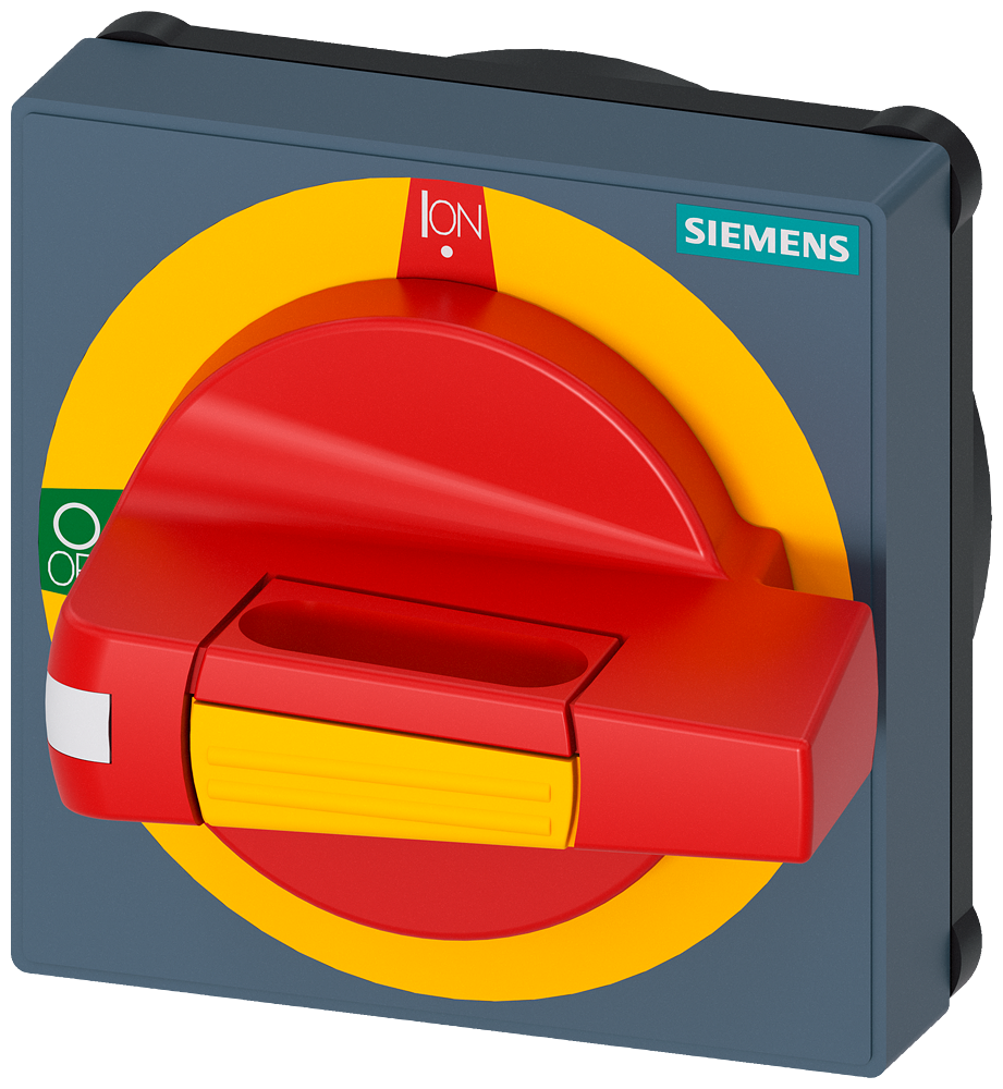 G_I202_XX_55499P 8UD1731-2AF05 HANDLE WITH MASKING PLATE, E-STOP - Зображення 1