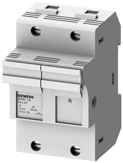 3NW7151 cylindrical fuse holder
