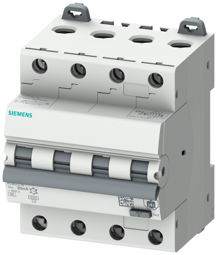 5SU1646-6FP10 RCBO 4P B10 6KA type A 300mA 4MW