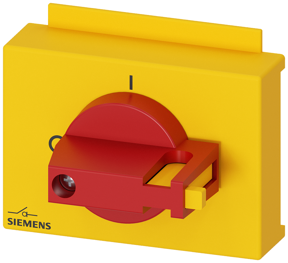 G_I202_XX_57167P 3KD9011-8C DIRECT OP MECH DIN43880 YEL/RED ... - Зображення 1