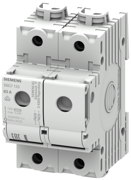 5SG7123  switch disconnector with fuse