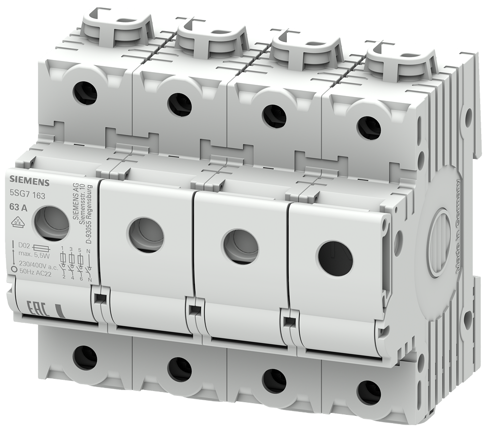 G_I202_XX_62923P 5SG7163 switch disconnector with fuse - Зображення 1