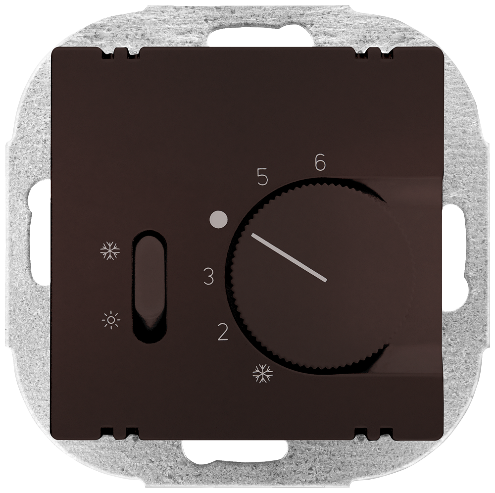 G_I202_XX_64363P 5TC9774-4CH00 STYLE,,ROOM THERMOSTAT,CHOCOLATE - Зображення 1