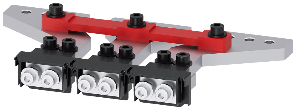 G_I202_XX_69837P 3VA9603-0QE60 Rear connecting studs flat 90 F,... - Зображення 1
