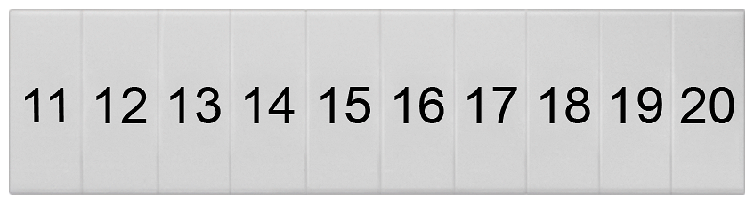 G_I202_XX_74632P 8WH8120-1AB15 LABELS, LONGIT.,11-20, S. 4 - Зображення 1