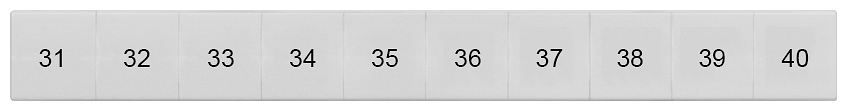 G_I202_XX_74882P 8WH8120-5AB35 LABELS, LONGIT.,31-40, S. 10 - Зображення 1