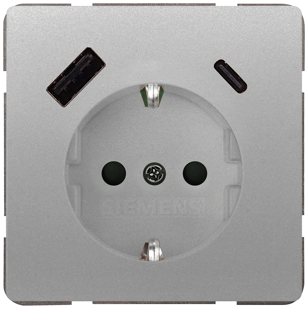 G_I202_XX_78555P 5UB1870-1PM01 Style, Schuko USB AC claws PD, p... - Зображення 1