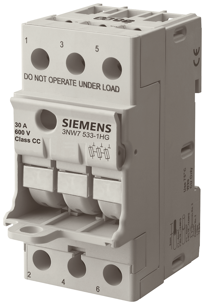 G_I202_XX_82189P 3NW7533-1HG fuse holder, compact version - Зображення 1