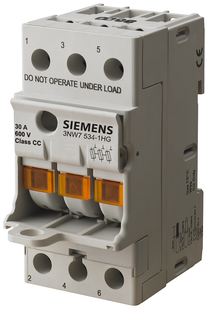 G_I202_XX_82190P 3NW7534-1HG fuse holder - Зображення 1
