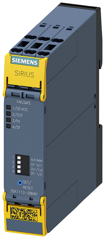 G_IC03_XX_03956P 3SK1112-2BB40 SIRIUS SAFETY RELAY STANDARD ELE... - Зображення 1